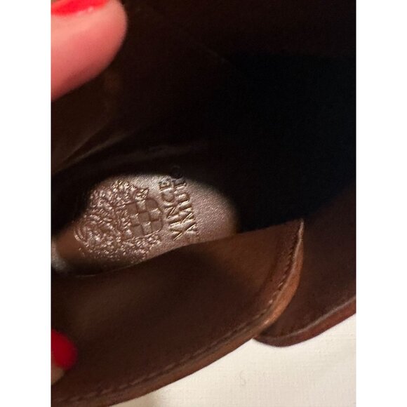 VINCE CAMUTO Tan Brown Ankle Booties Boots Size 9 - Picture 5 of 7